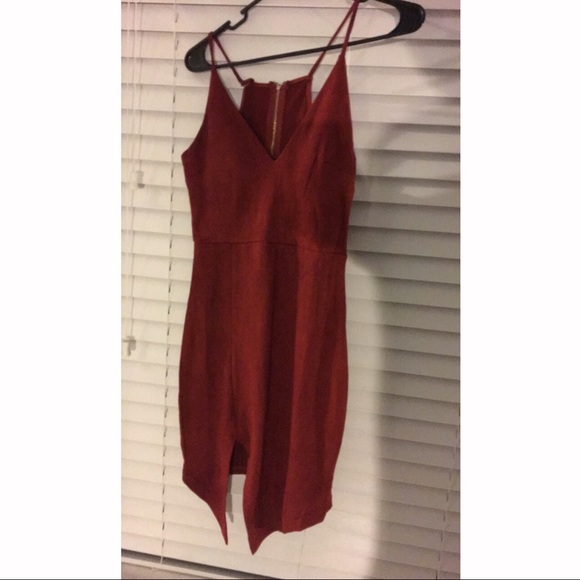 Burnt Orange Dress - Picture 2 of 3